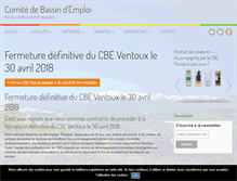 Tablet Screenshot of cbeventoux.com